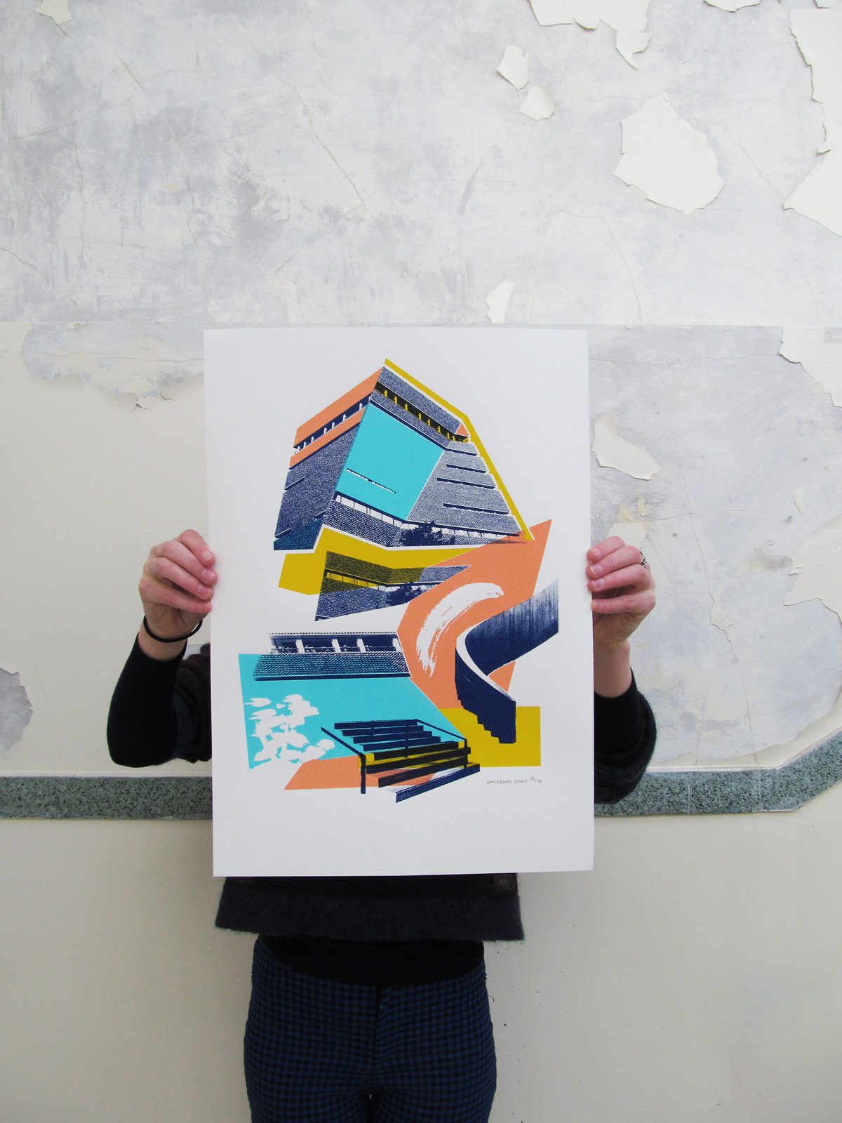 Tate Modern Blavatnik Building Limited Edition Screen Print