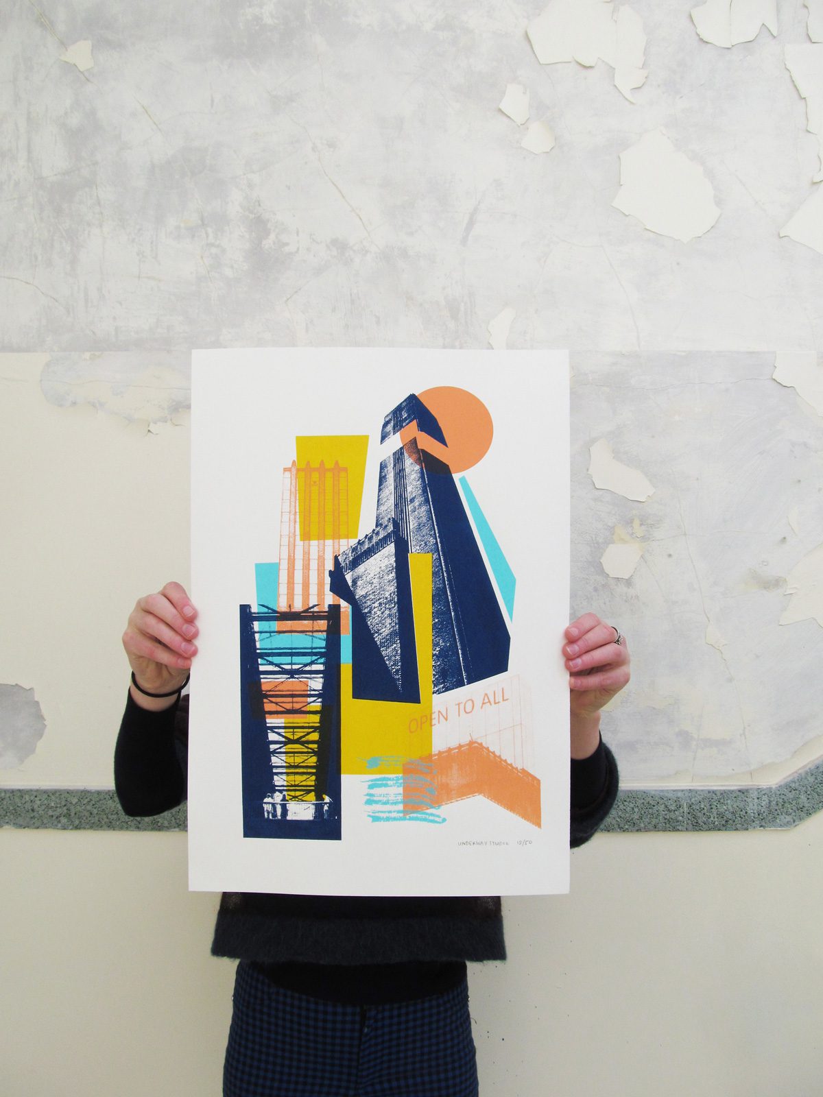 Tate Modern Boiler House Limited Edition Screen Print