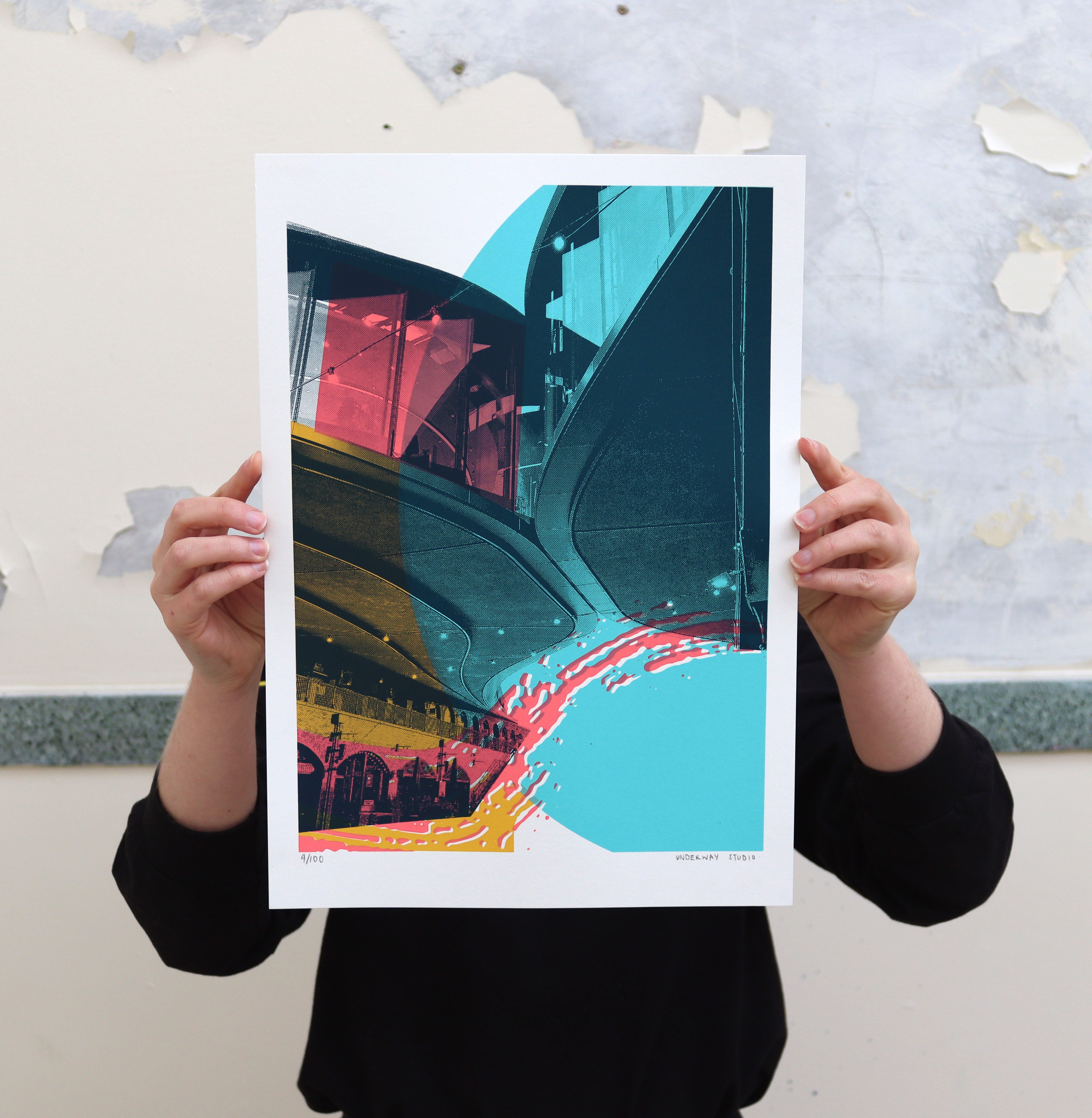 Brutal Forms IX Limited Edition Screen Print