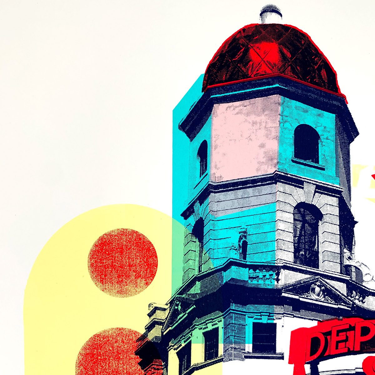 Department Store Screen Print
