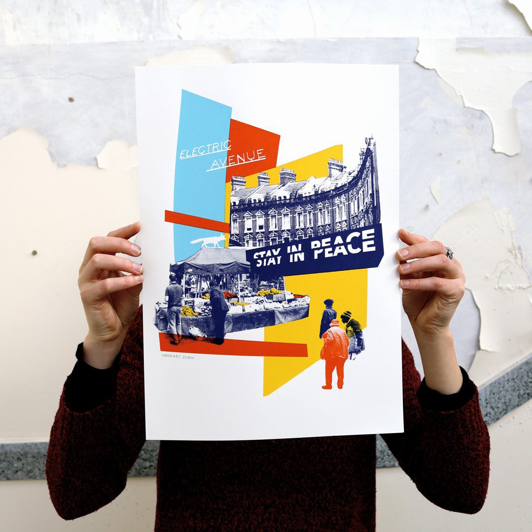 Electric Avenue Screen Print