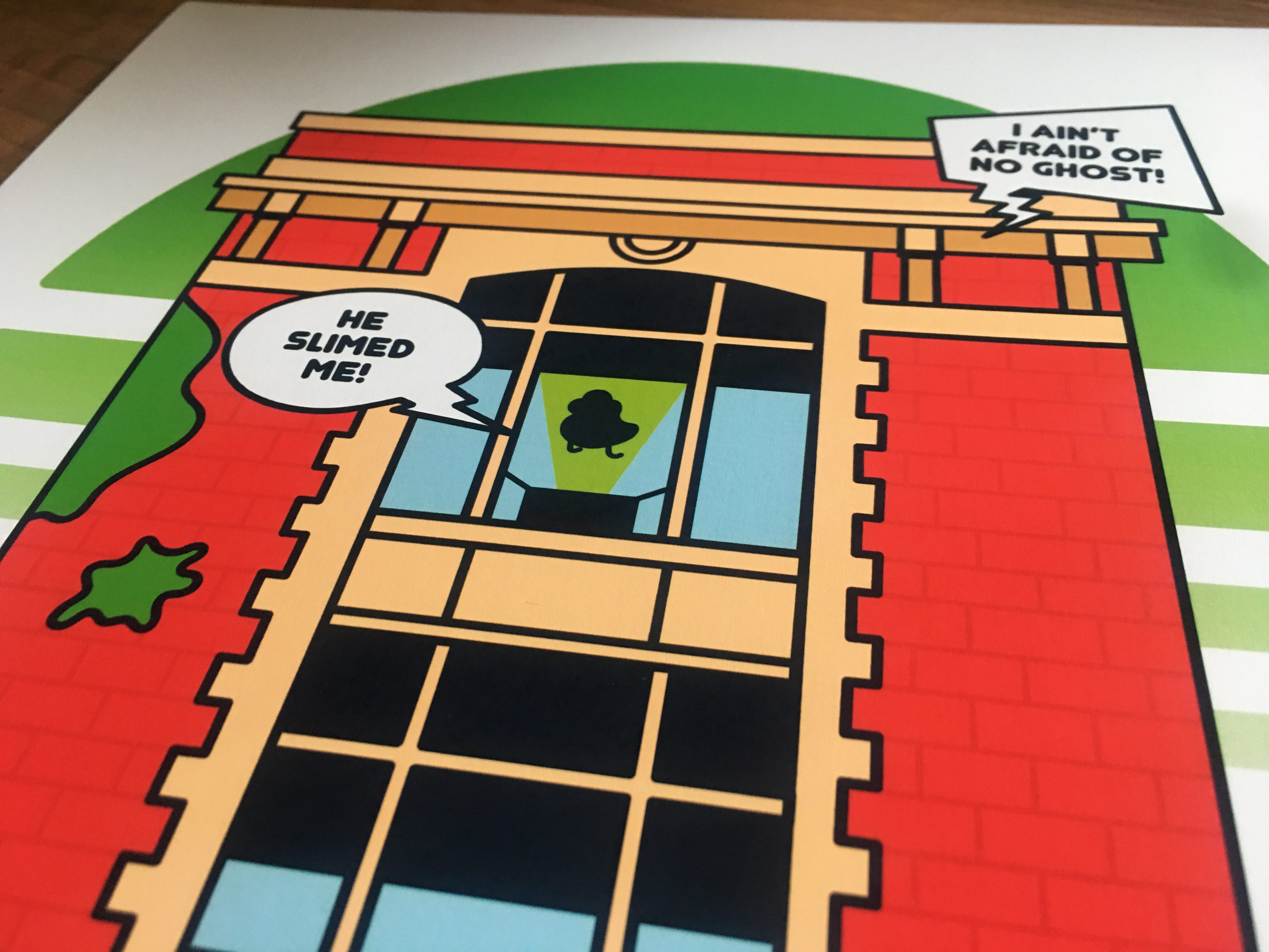 Hook and Ladder Ghostbusters Print