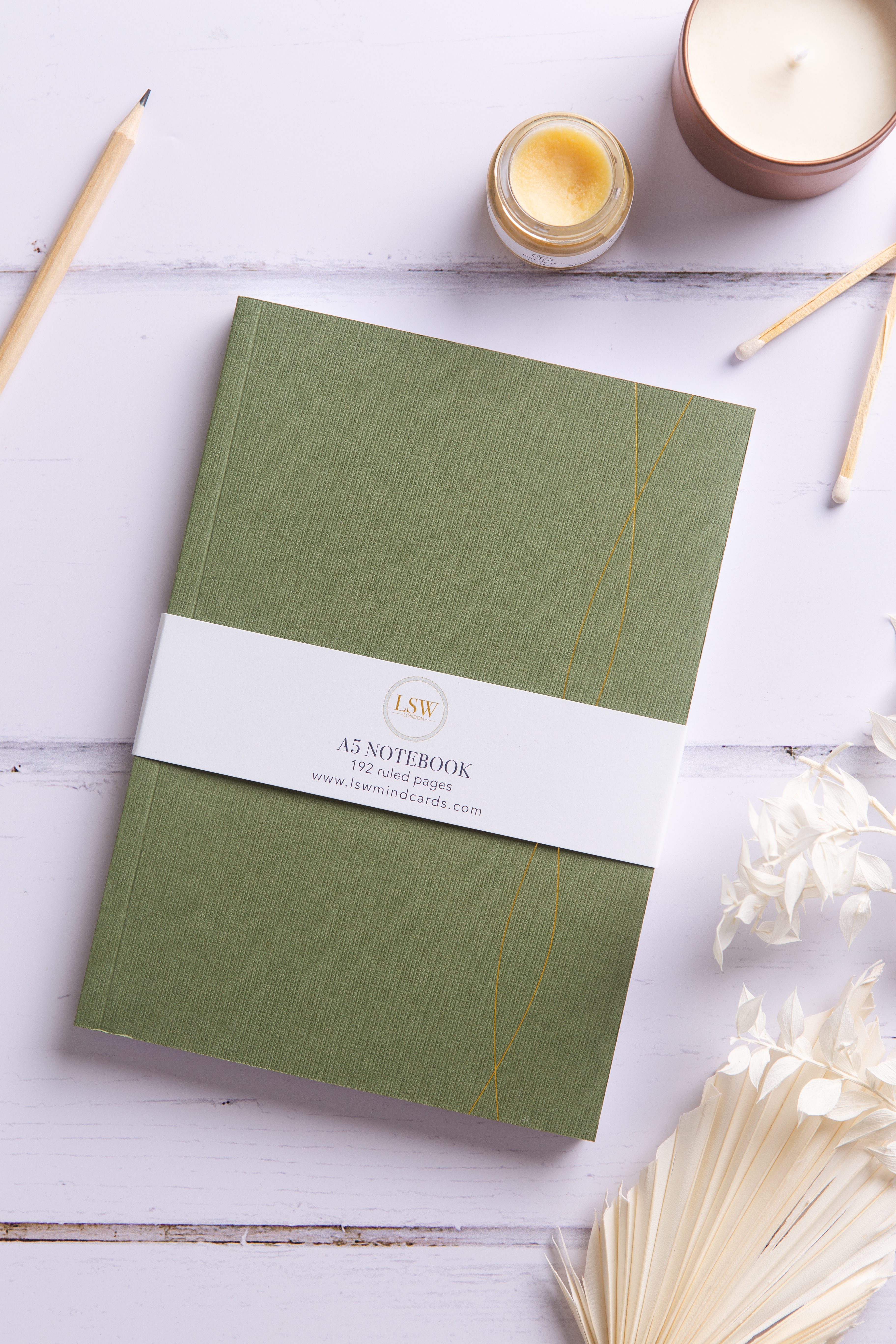 A5 notebook - Available in three colours