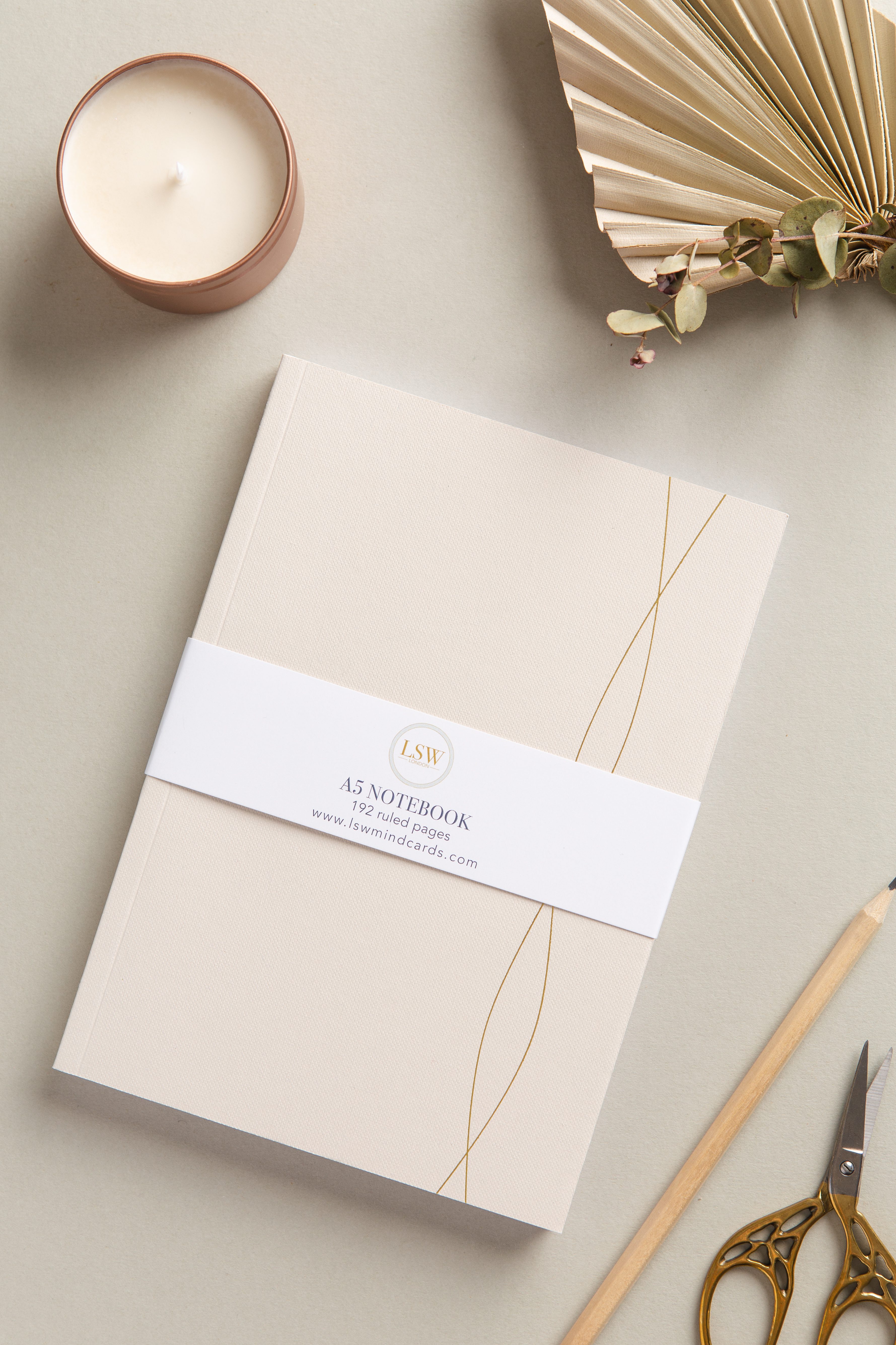 A5 notebook - Available in three colours