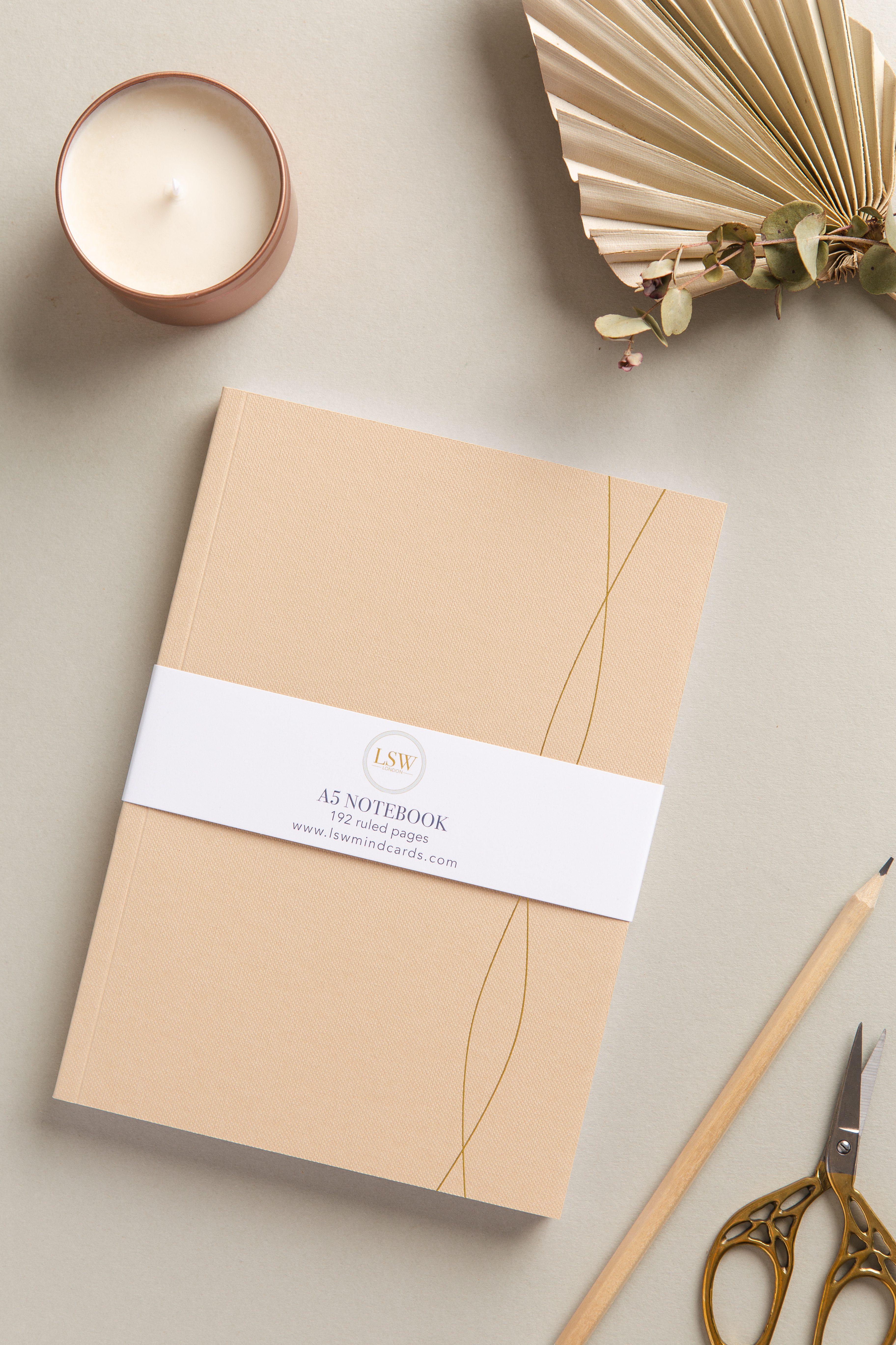 A5 notebook - Available in three colours