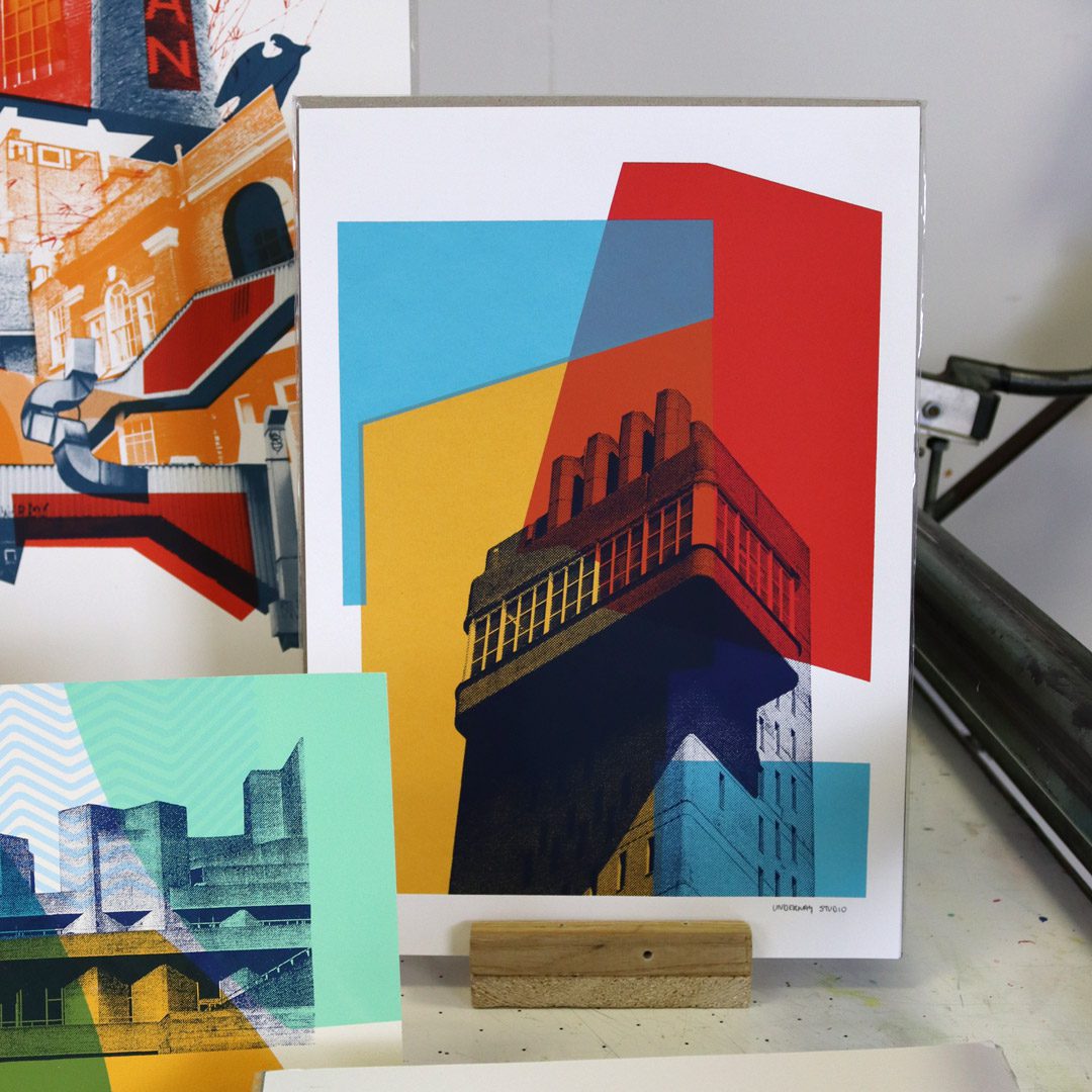 Brutal Forms VIII Limited Edition Screen Print