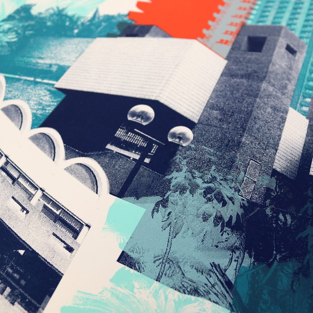 Art Deco Print - Barbican Screen Print