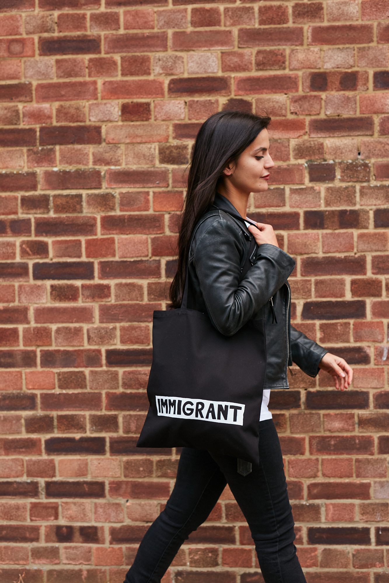 Black Immigrant Tote Bag