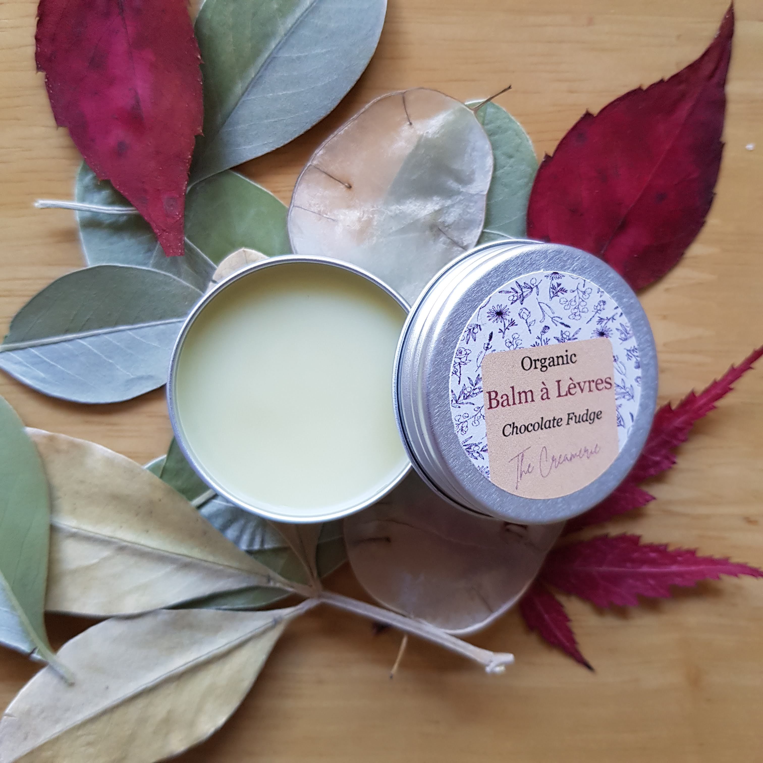Organic lip balm