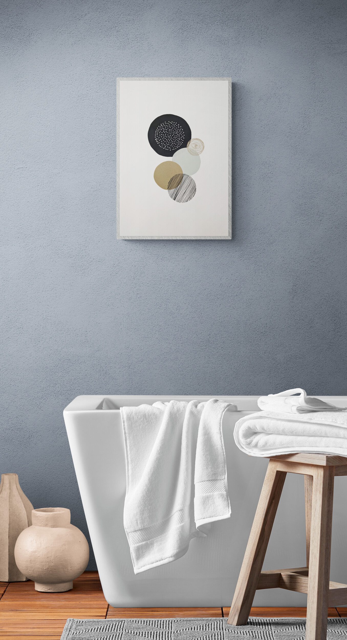 Abstract Circles II – Hand-Drawn Limited Edition Screen Print