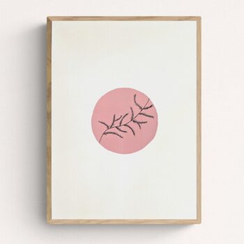 Fern screen print