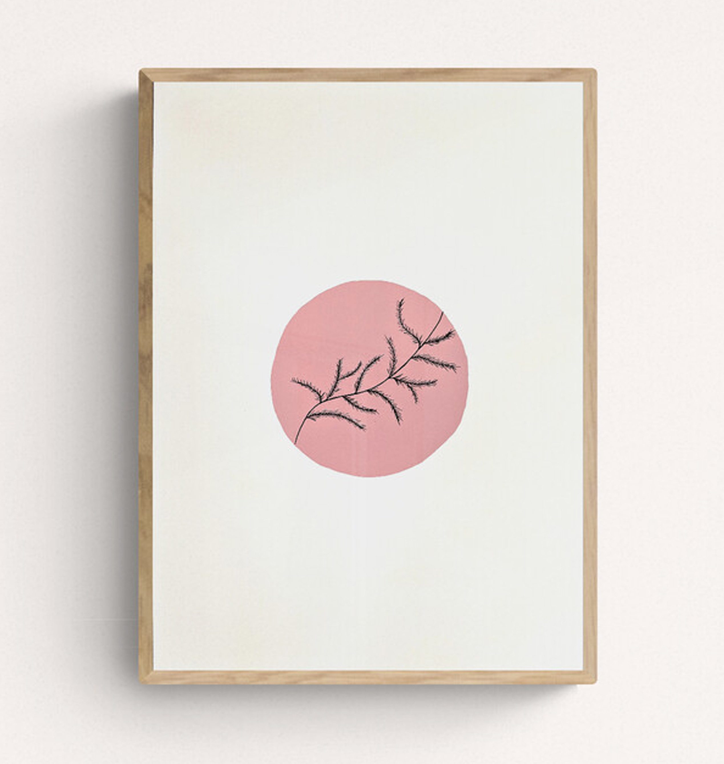 Fern screen print