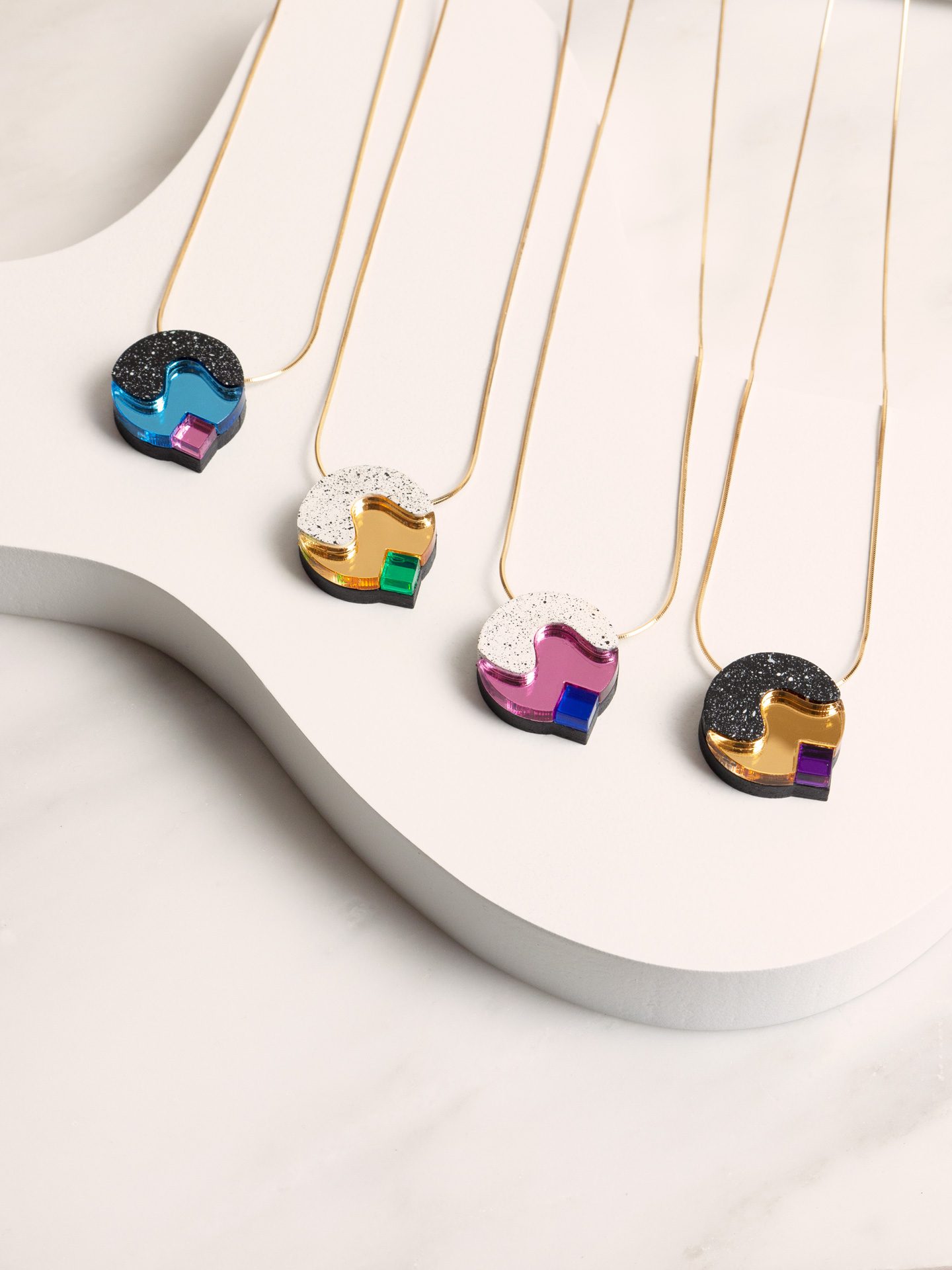 FORM082 BUBBLE Necklace - Various Colours