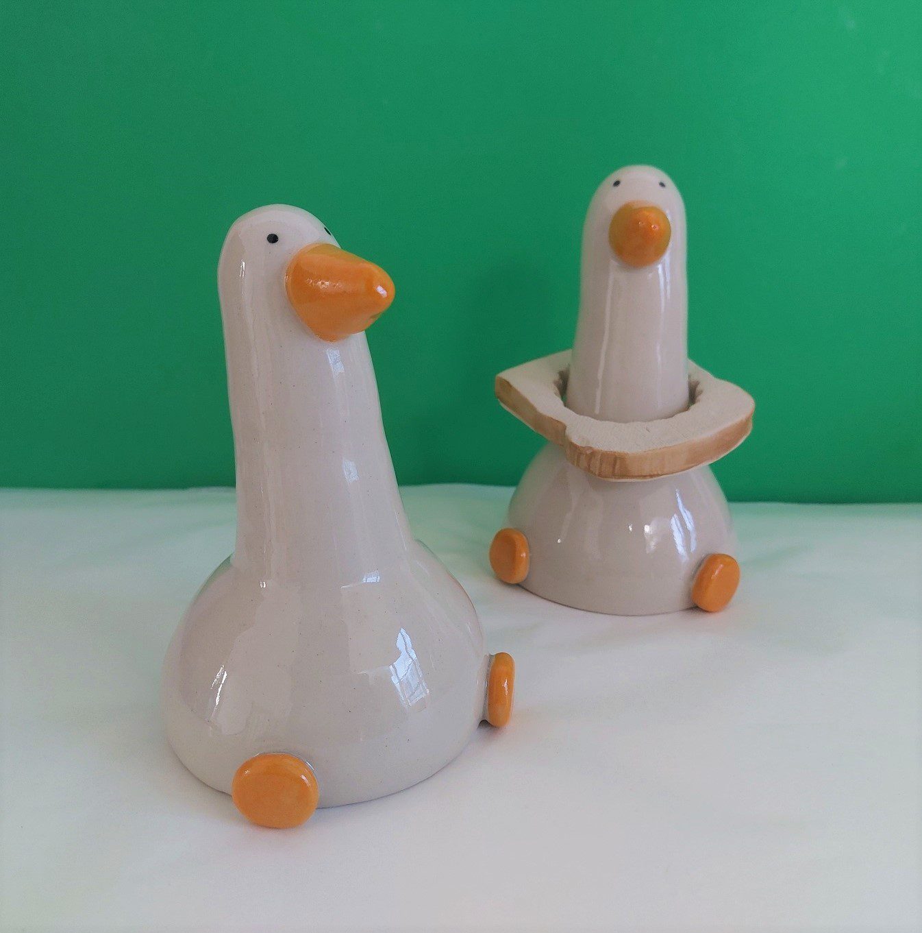 Silly GOOSE - Handmade Ceramic Goose