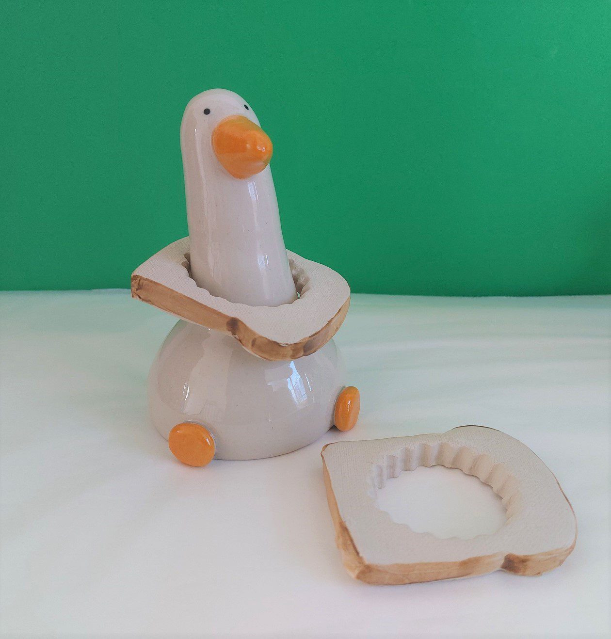 Silly GOOSE - Handmade Ceramic Goose