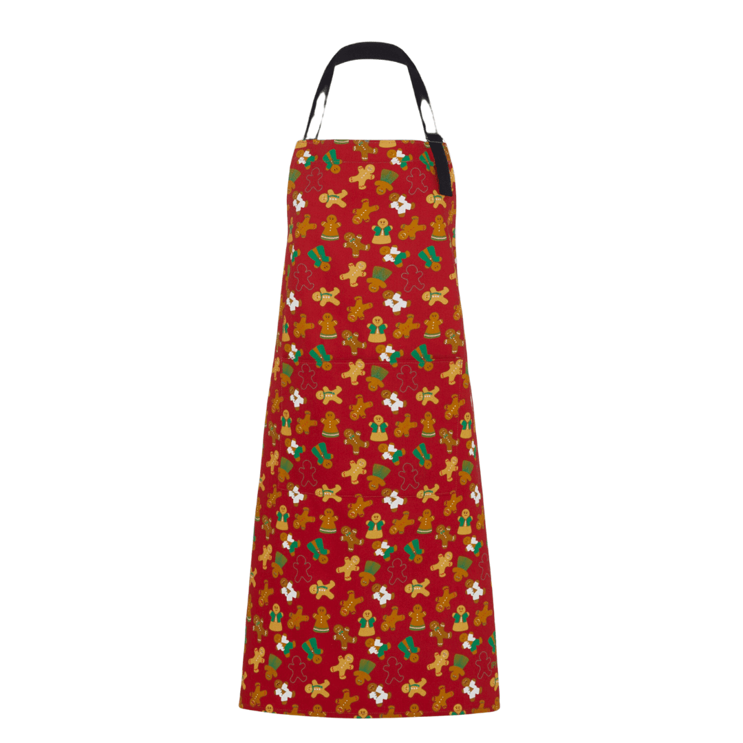 Gingerbread Folk Unisex Adult Apron