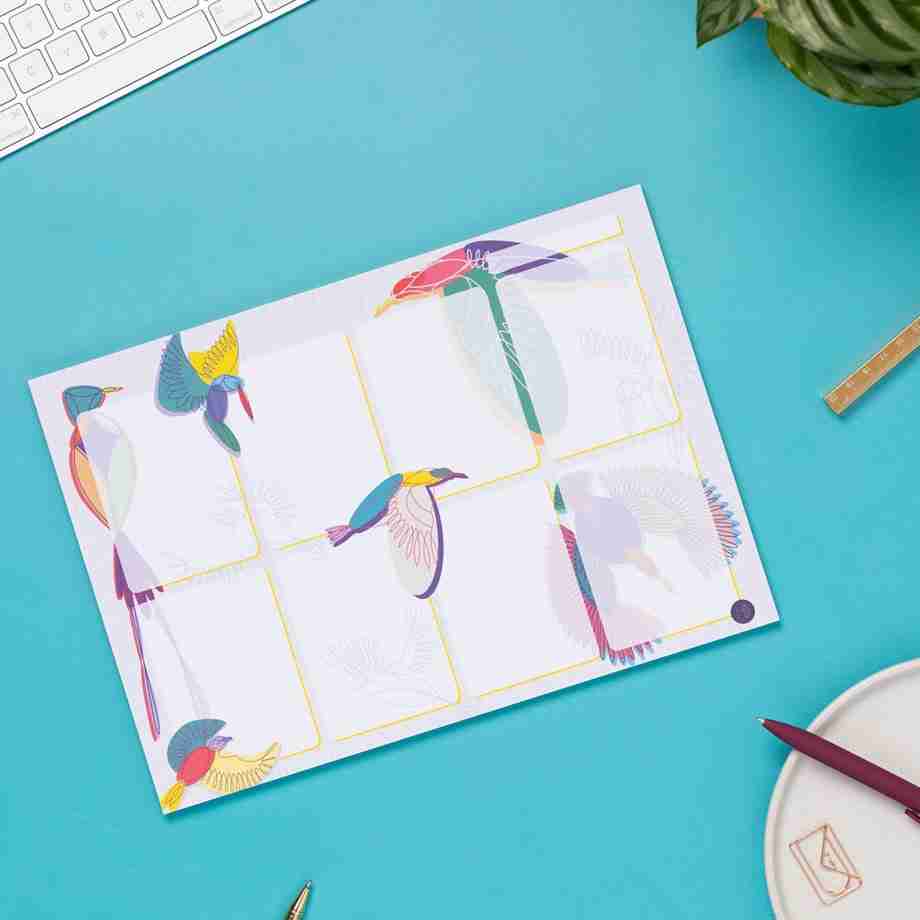 Paradise A4 Weekly Planner Pad