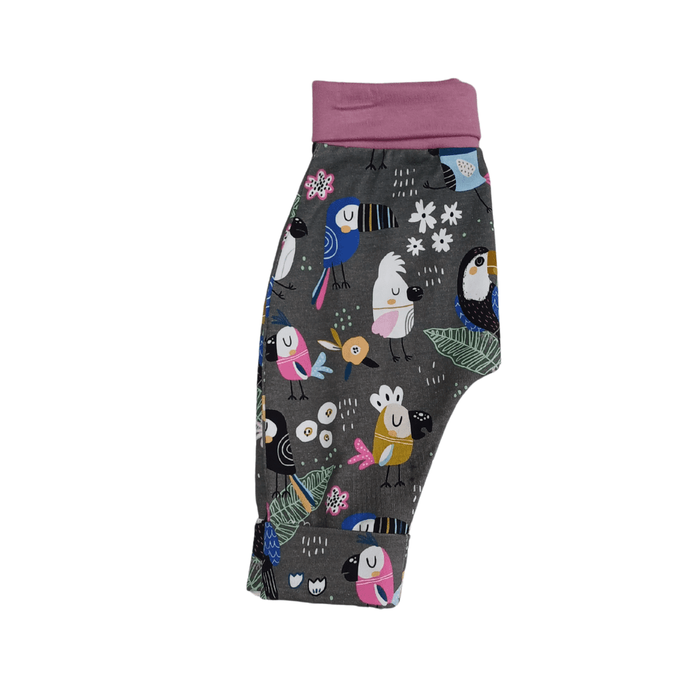 Tropical bird Get up and Grow leggings