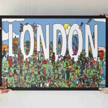 London Artwork - Personalised Illustration