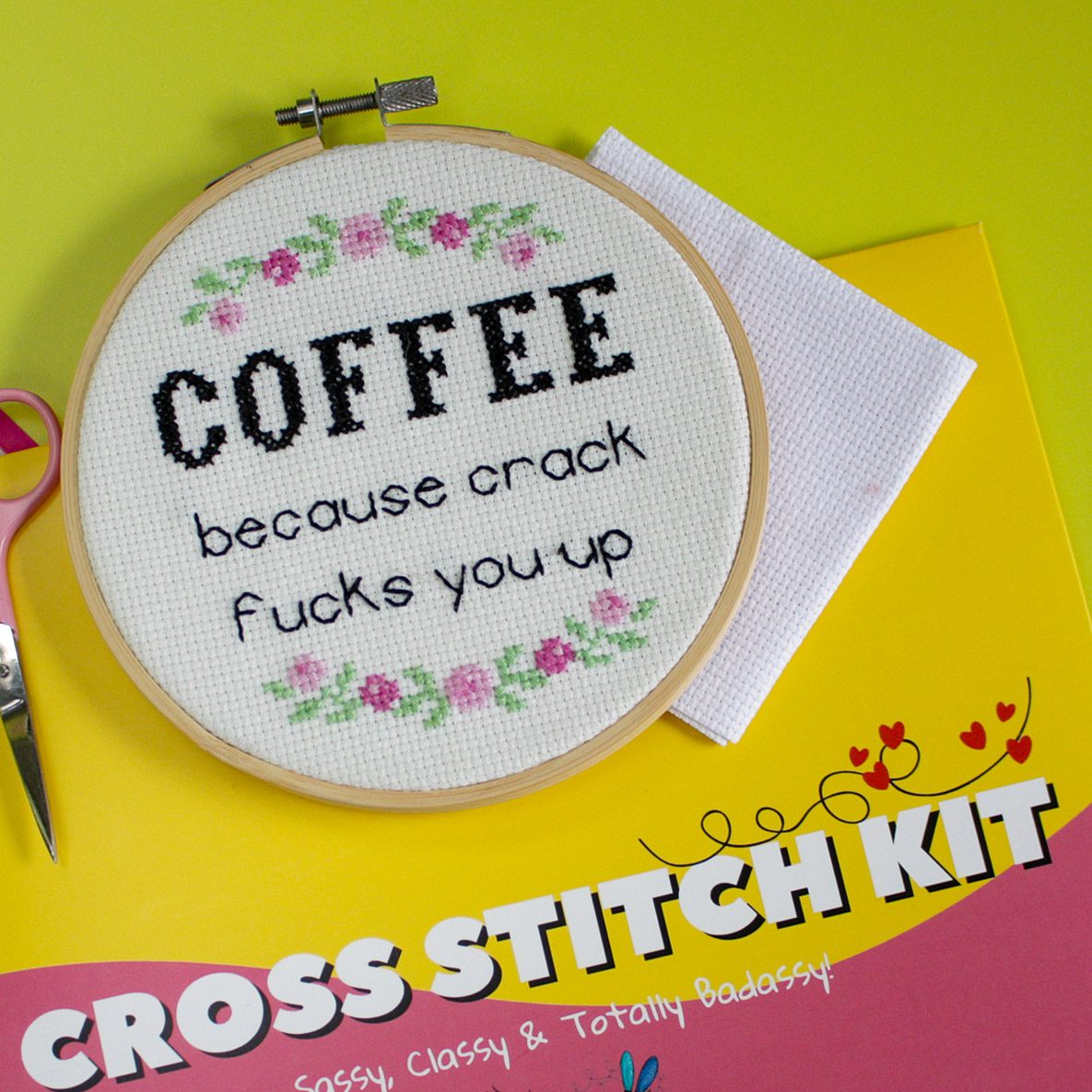 Coffee- Cross Stitch Kit