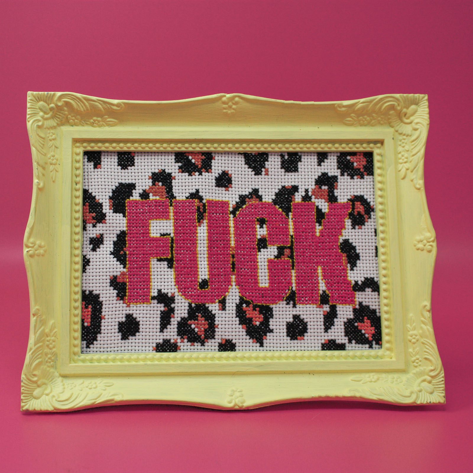 F*ck! - Cross Stitch Kit