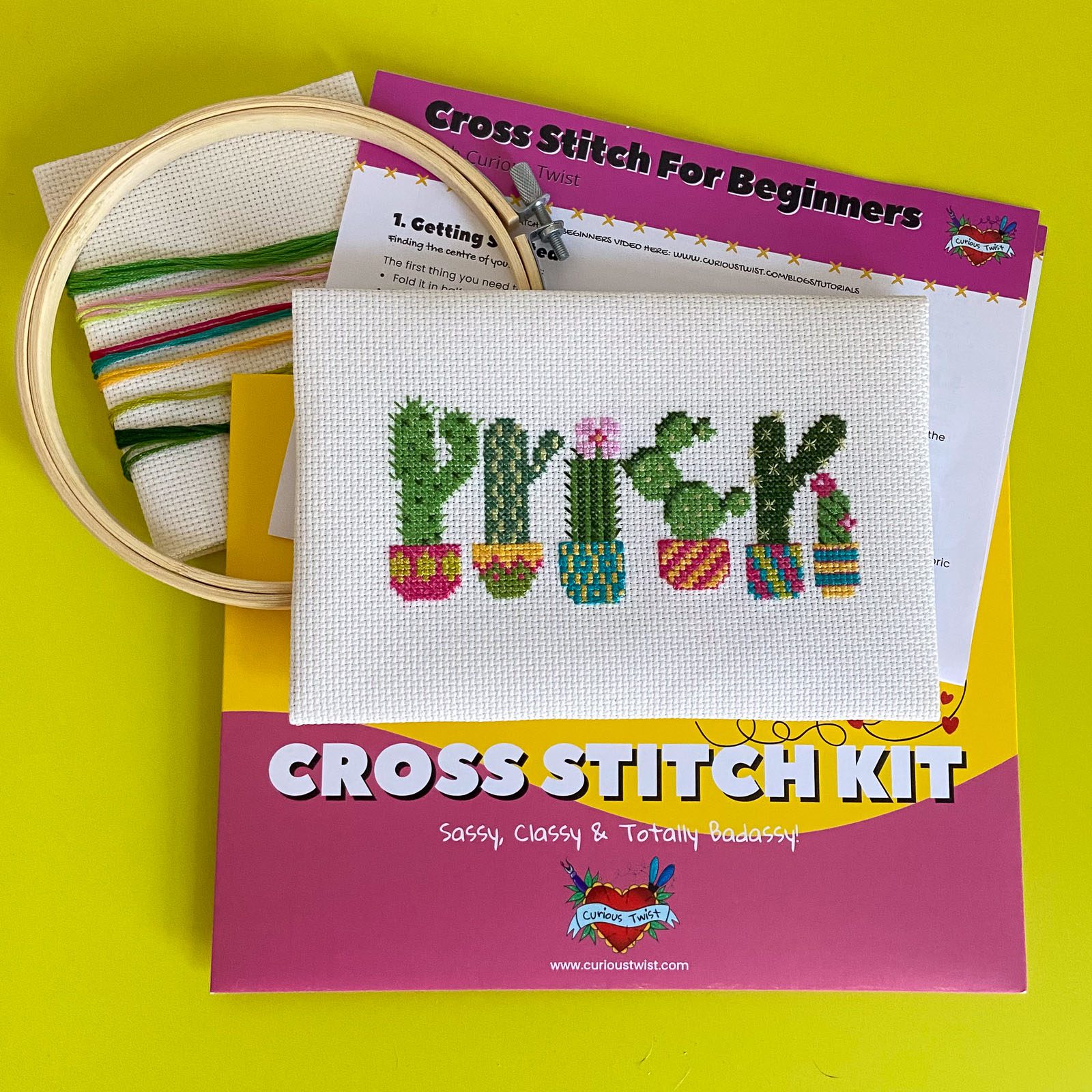 Prick - Cactus Cross Stitch Kit
