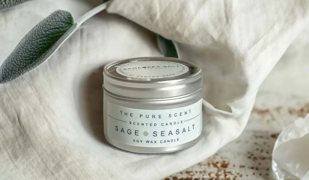 Urban Makers - sage and sea salt candle 