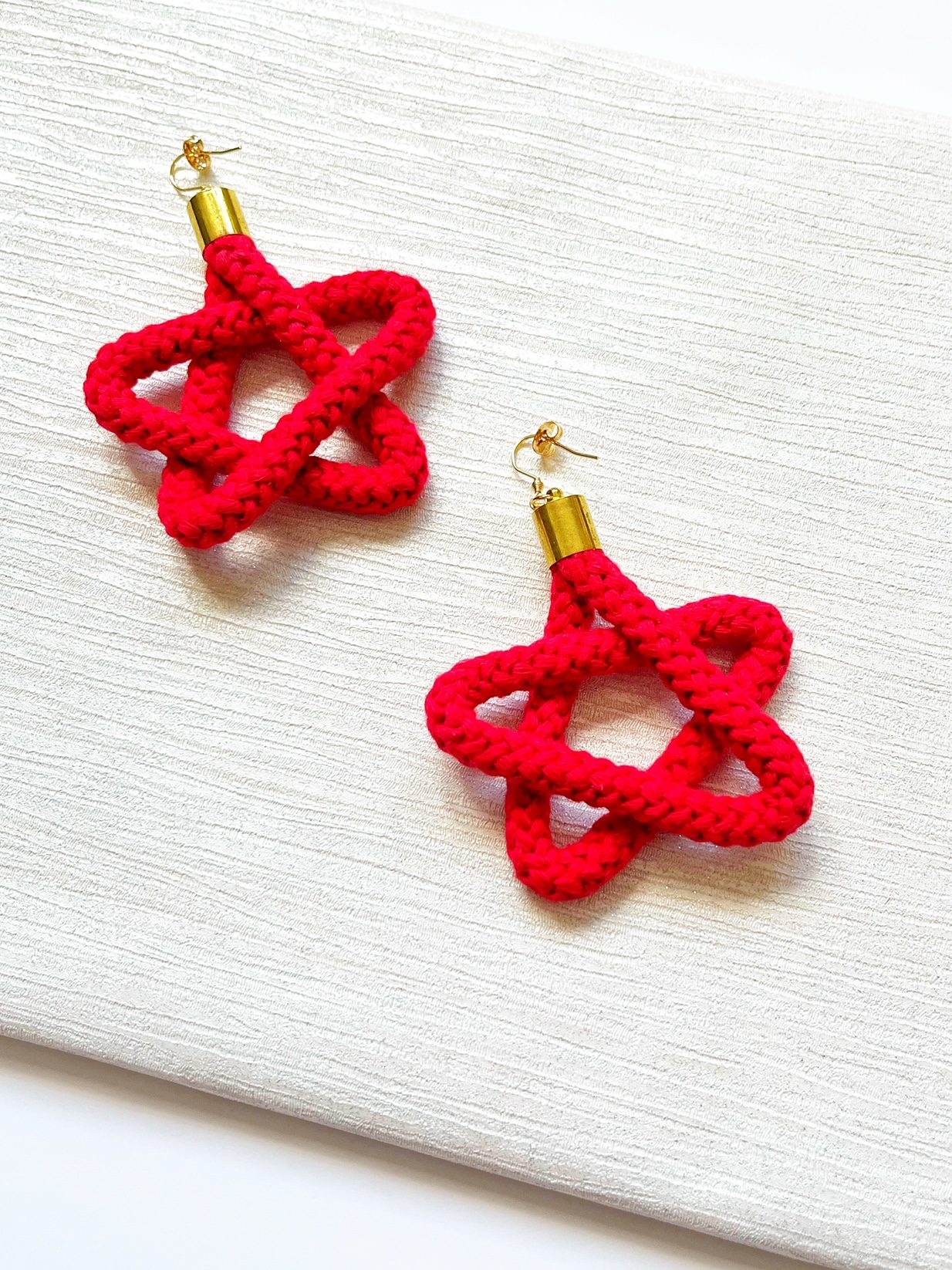 Christmas Star Earrings for women