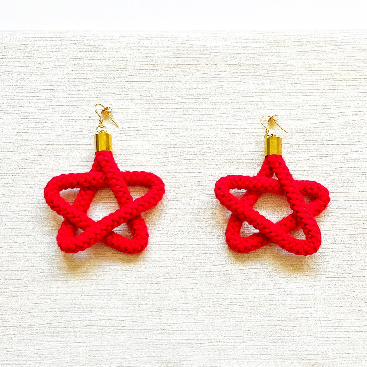 Christmas Star Earrings for women