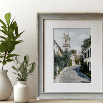 Circus Lane Art Print
