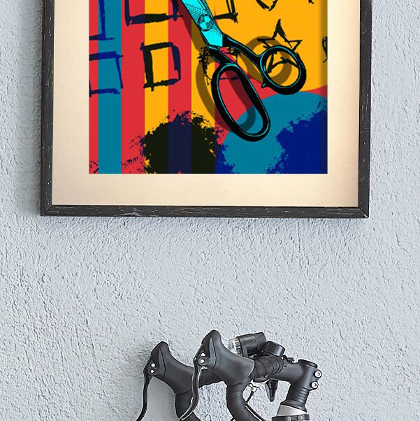 Pinking Shears – Zigzag Scissors - Fine Art Print