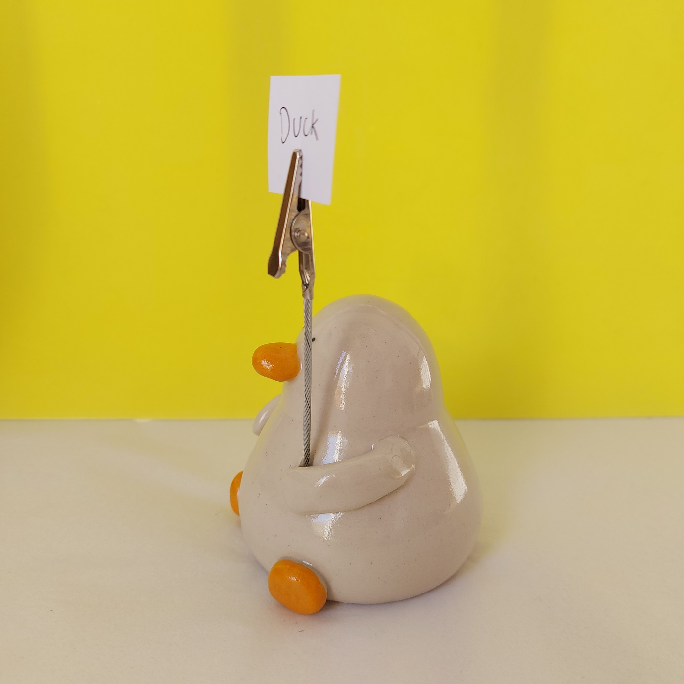 Jemima with the Reminder - Helpful Duck Note Holder