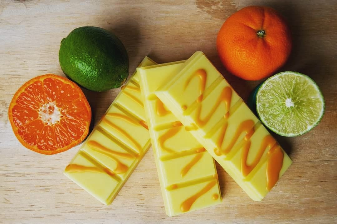 Lime, Basil and Mandarin Soy Wax Snap Bar