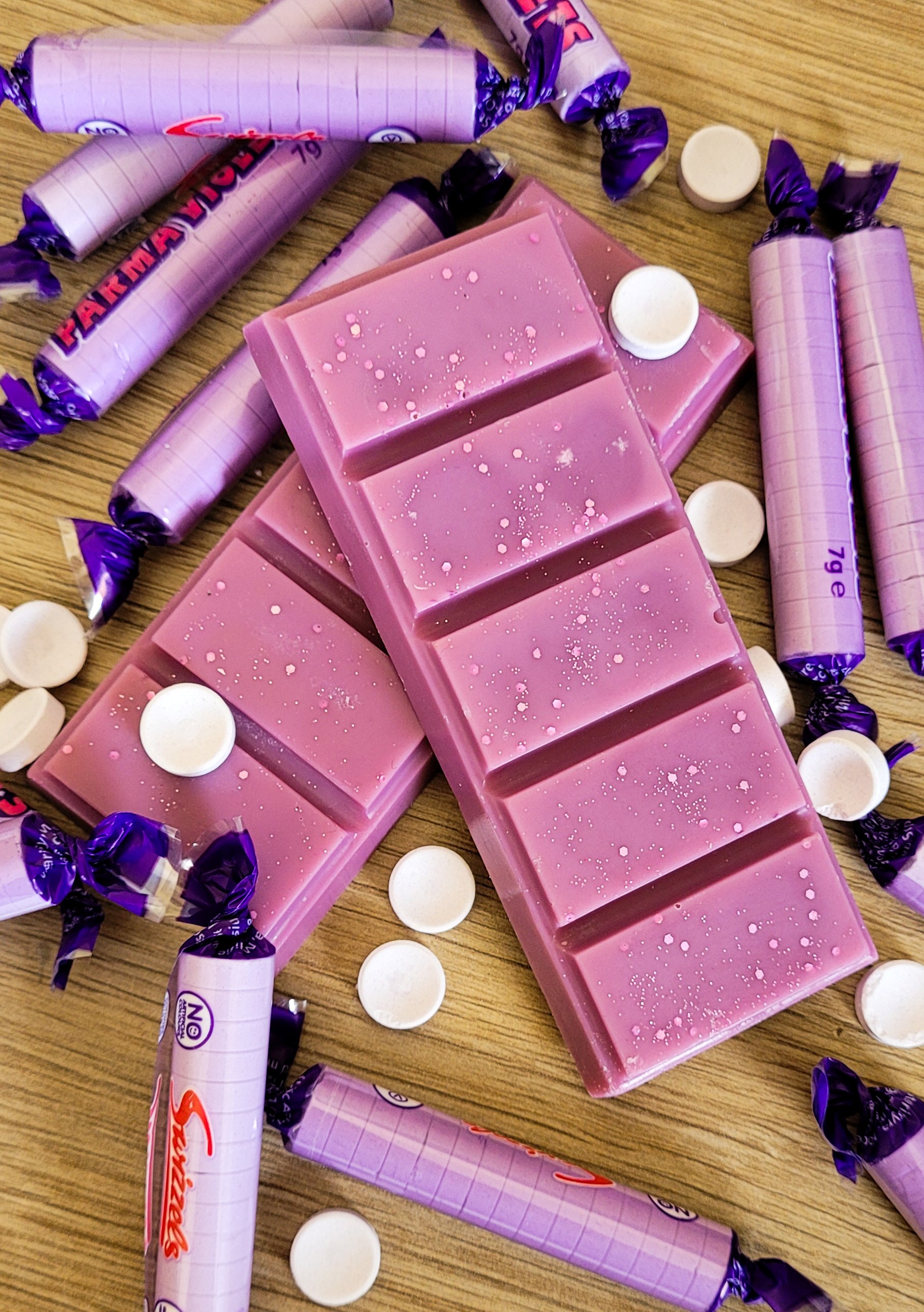 Parma Violets Soy Wax Snap Bar