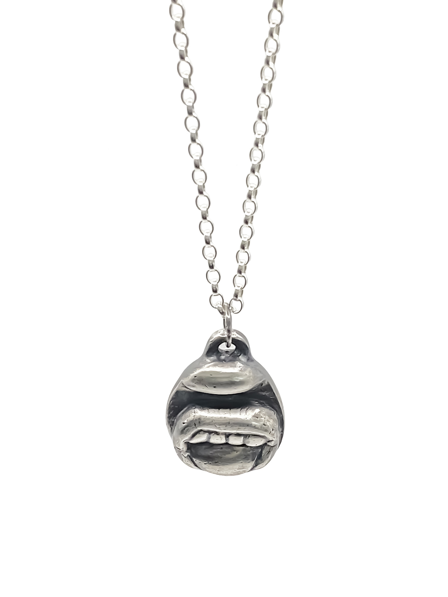 Tongue and Teeth Necklace