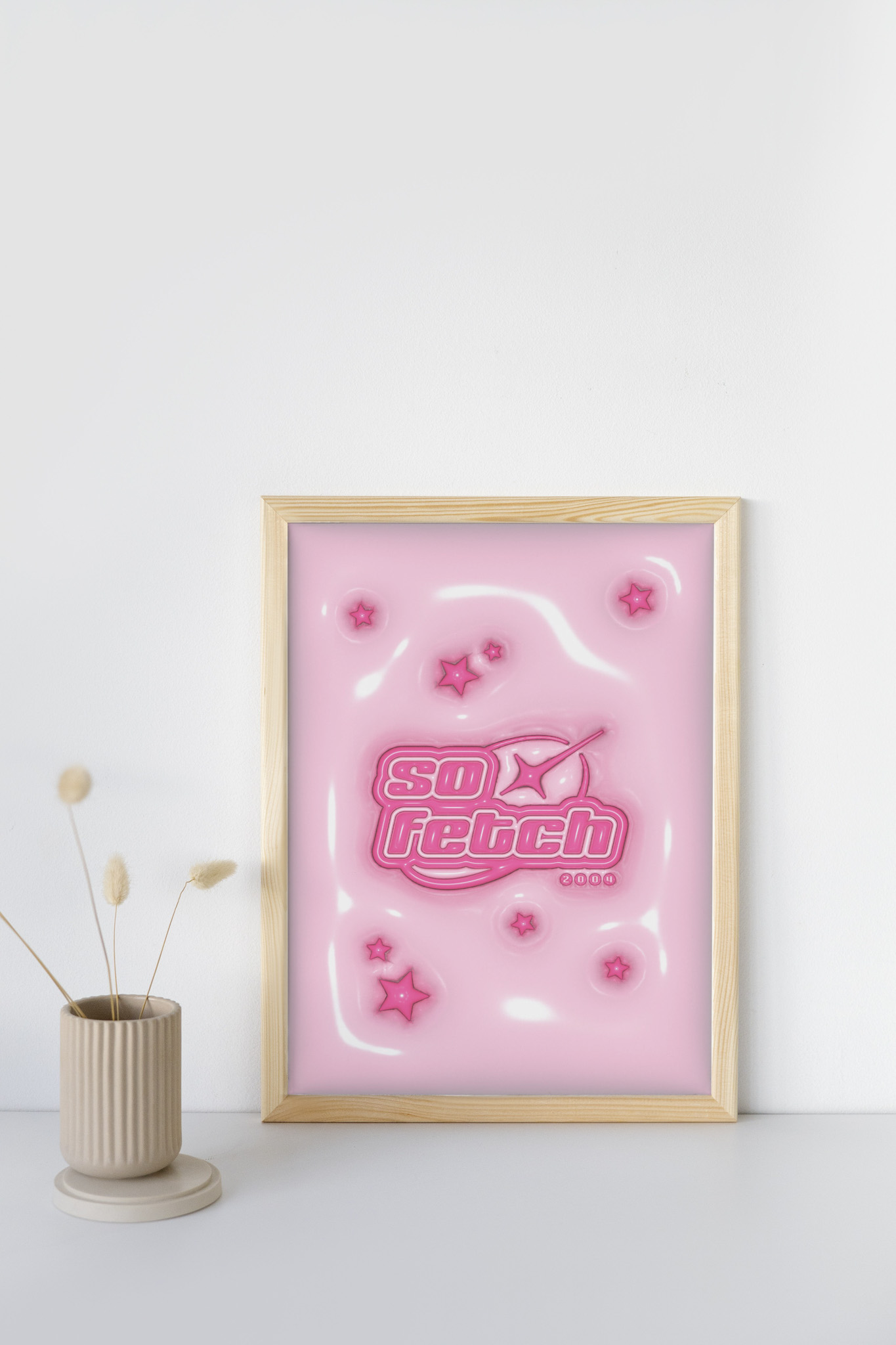 So Fetch Y2K Print