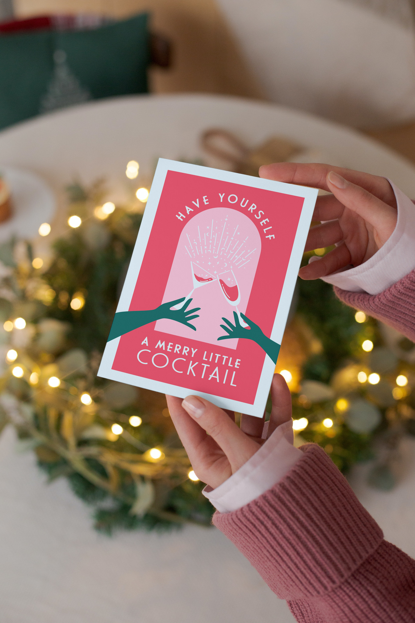 Have yourself a Merry Little Cocktail Christmas Card