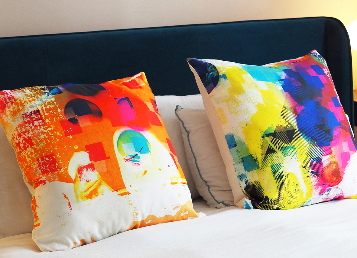 Unique Abstract Accent Cushion