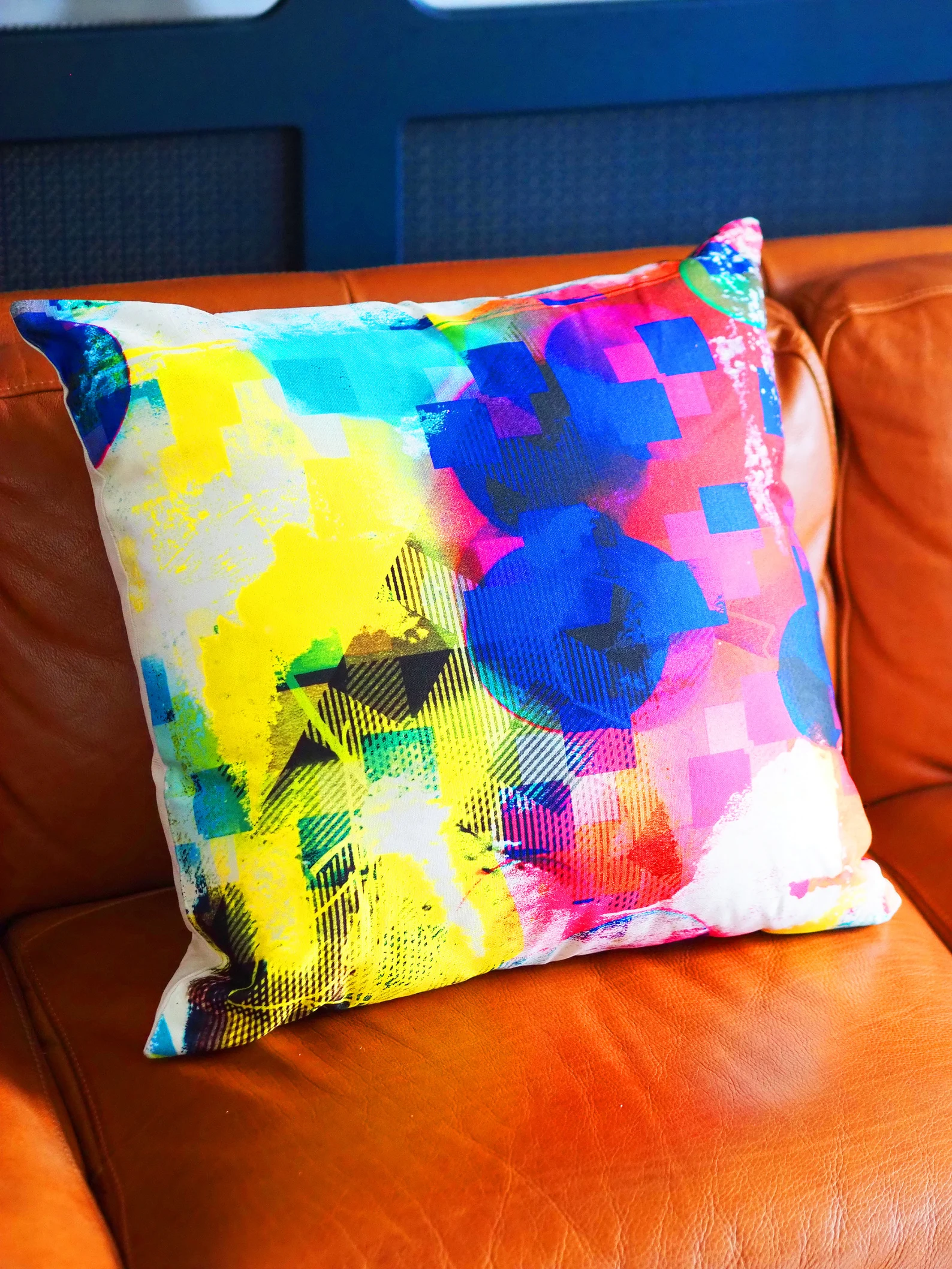 Unique Abstract Accent Cushion