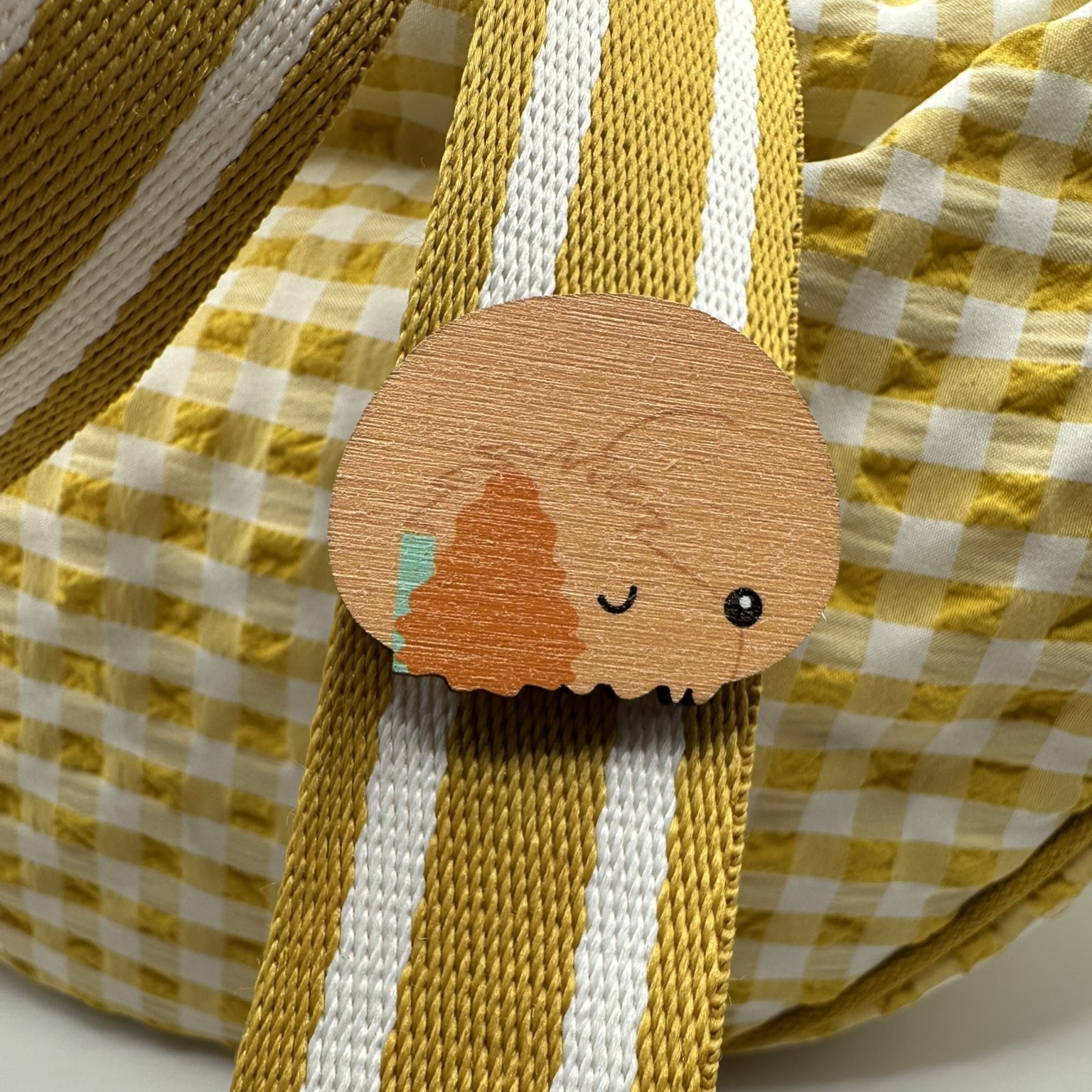 Cockerpoo Sleeping Wooden Pin Badge