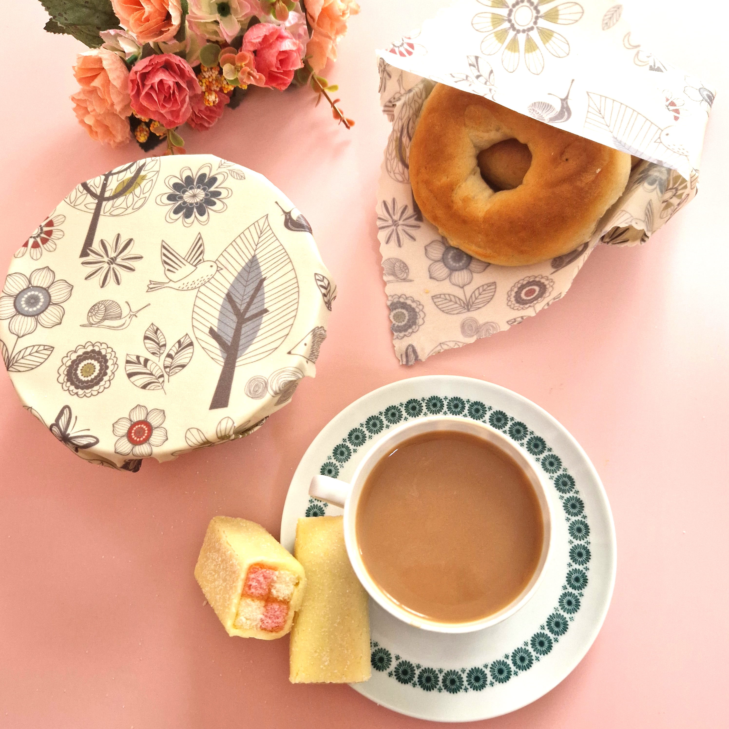Beeswax Food Wraps | Set of 3 | Scandi