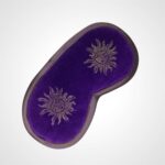 Purple Sun and Moon velvet lavender infused eye mask