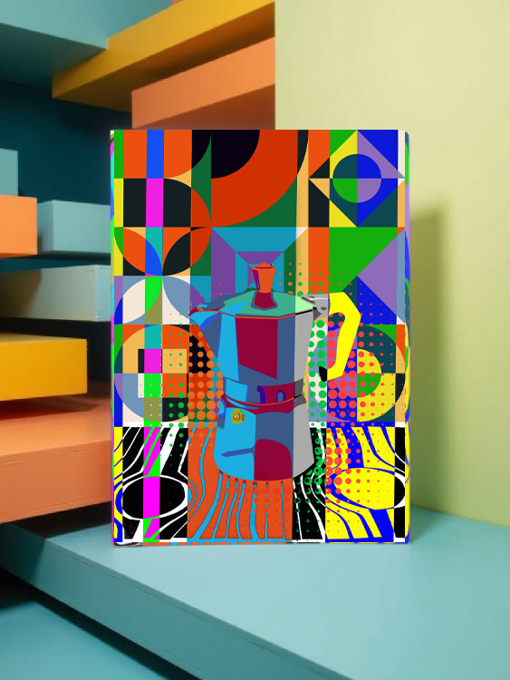 Moka Coffeemaker Giclée Print