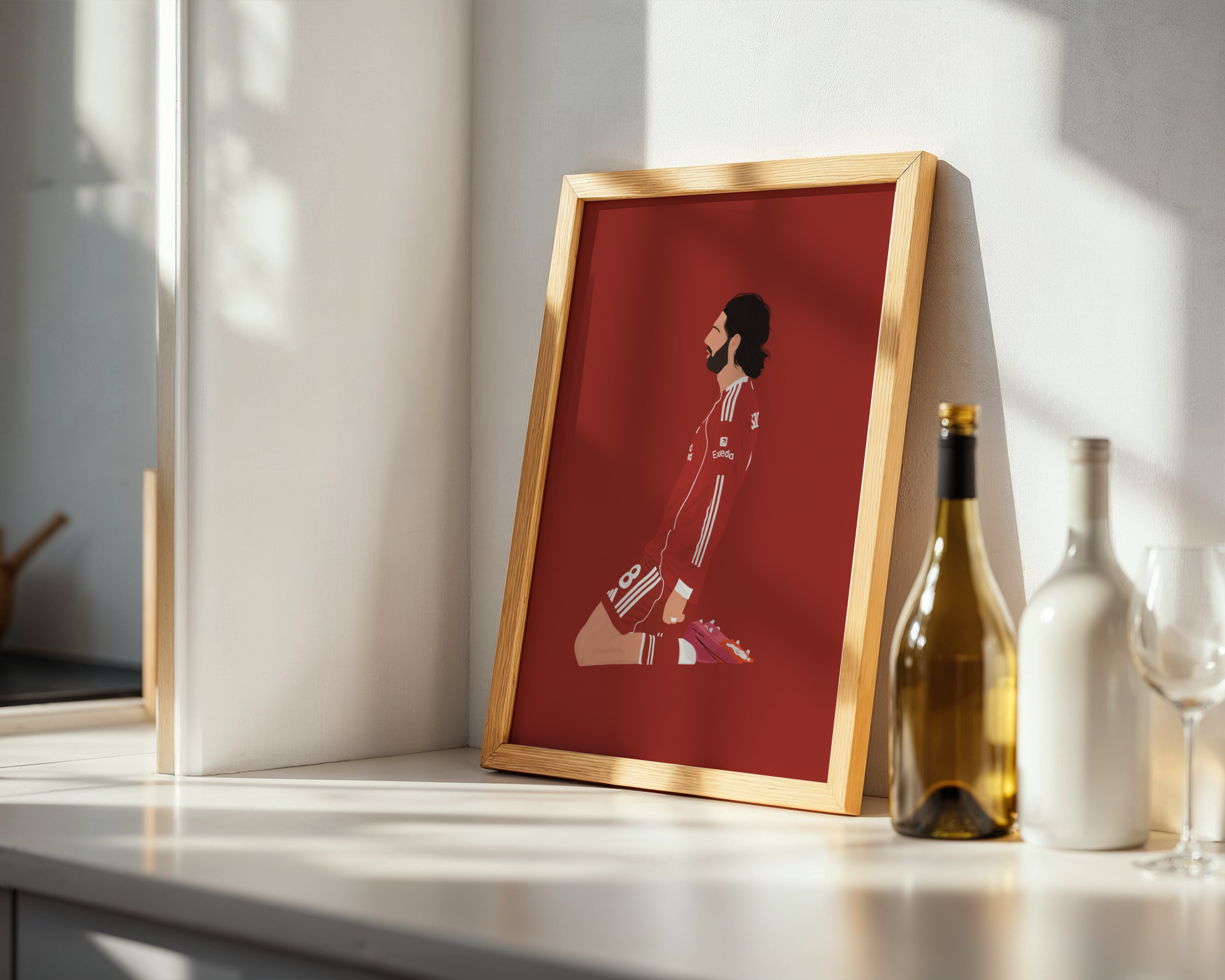 Dominik Szoboszlai Art Print - Hand-Drawn Football Wall Art