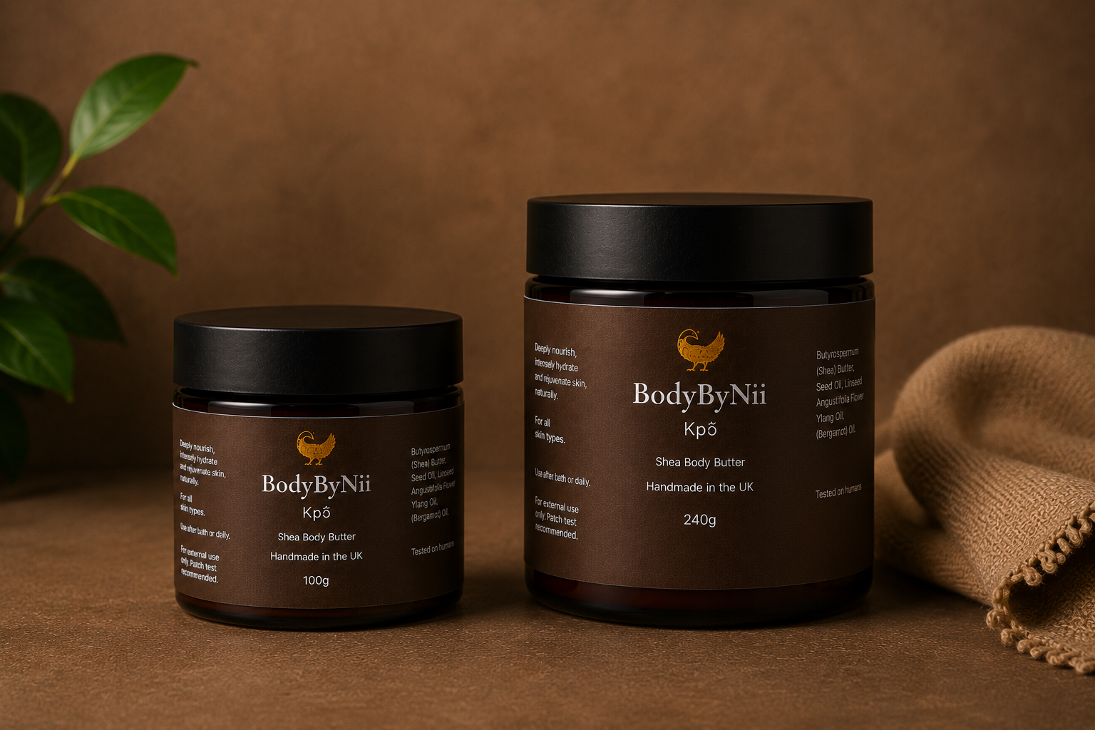 Kpɔ̃ Whipped Shea Body Butter - 100g