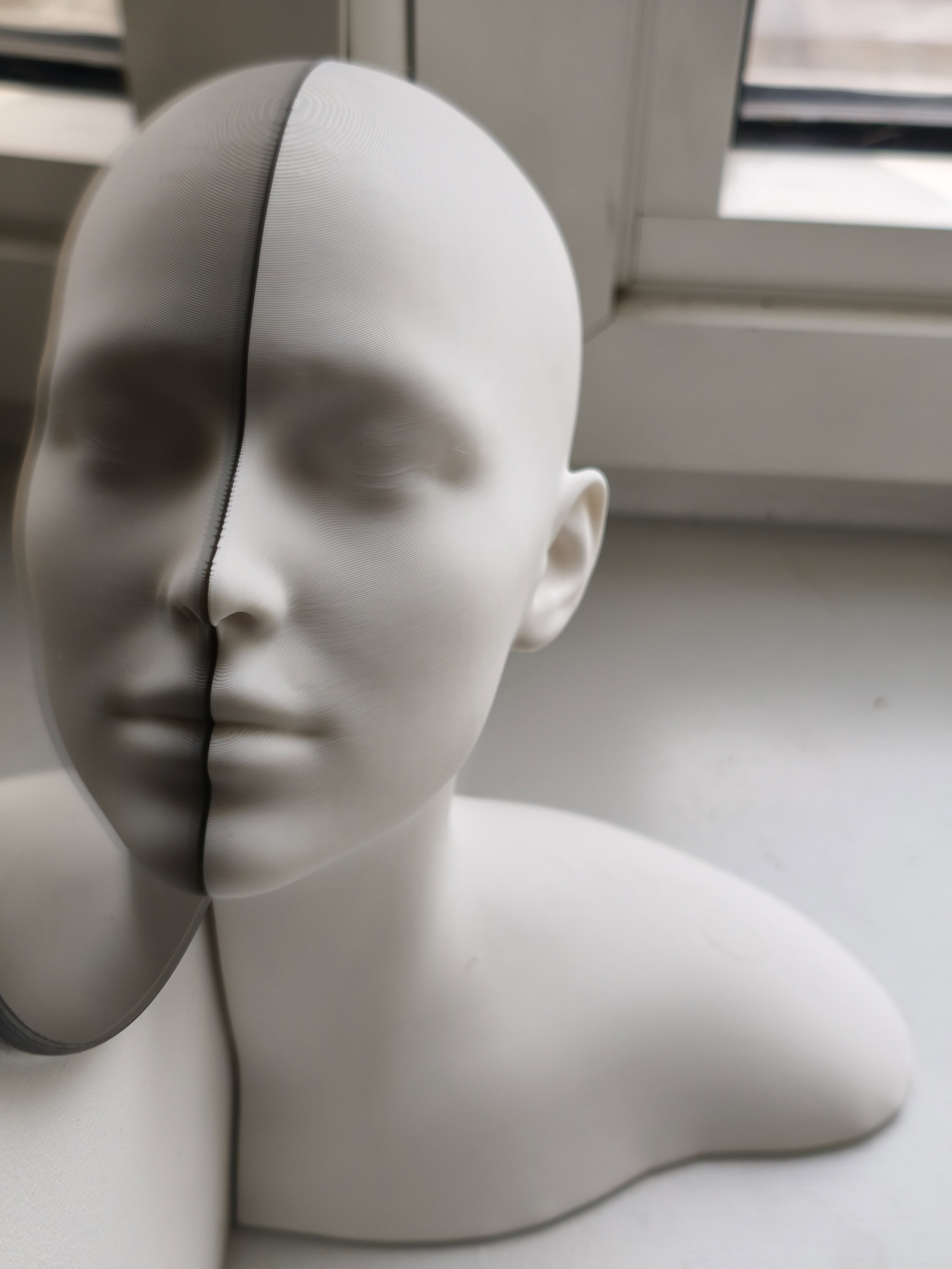 Echoes of the Self – Mirror Sculpture
