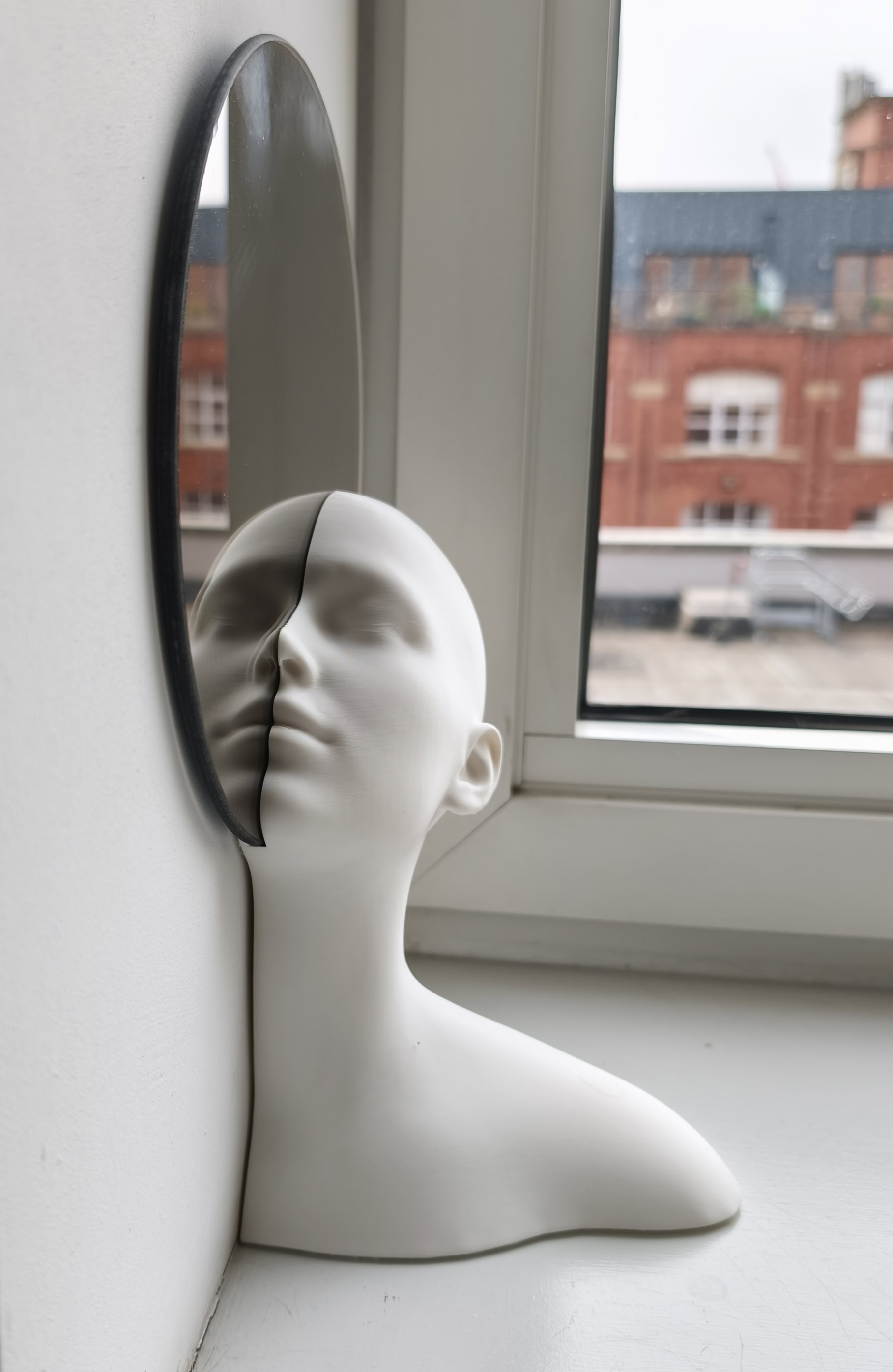 Echoes of the Self – Mirror Sculpture