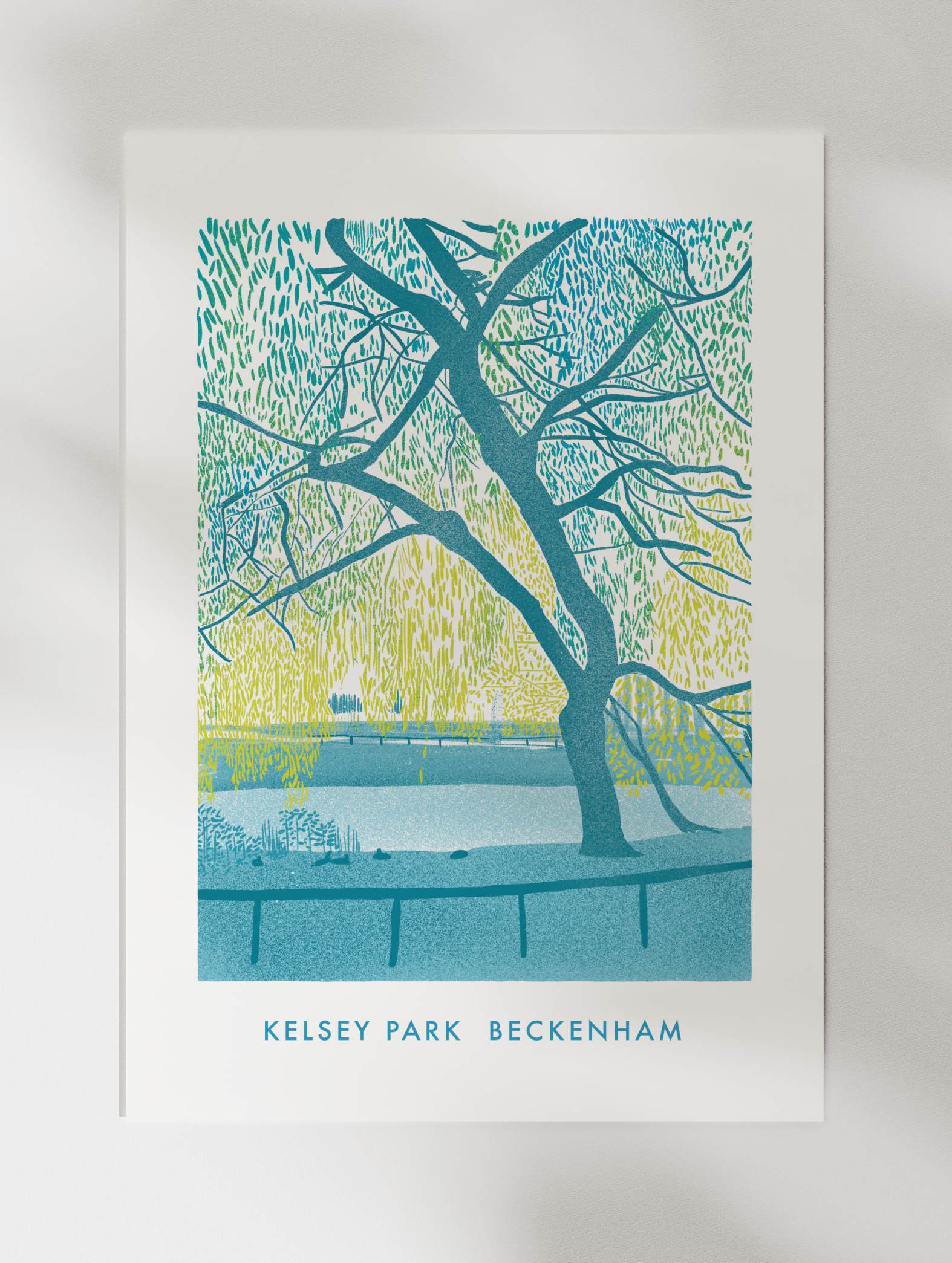 Kelsey Park Art Print - Beckenham South London