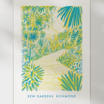 Kew Gardens Art Print - Richmond, London